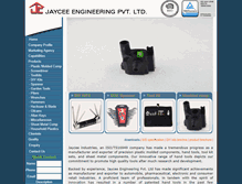 Tablet Screenshot of jayceeindustries.com